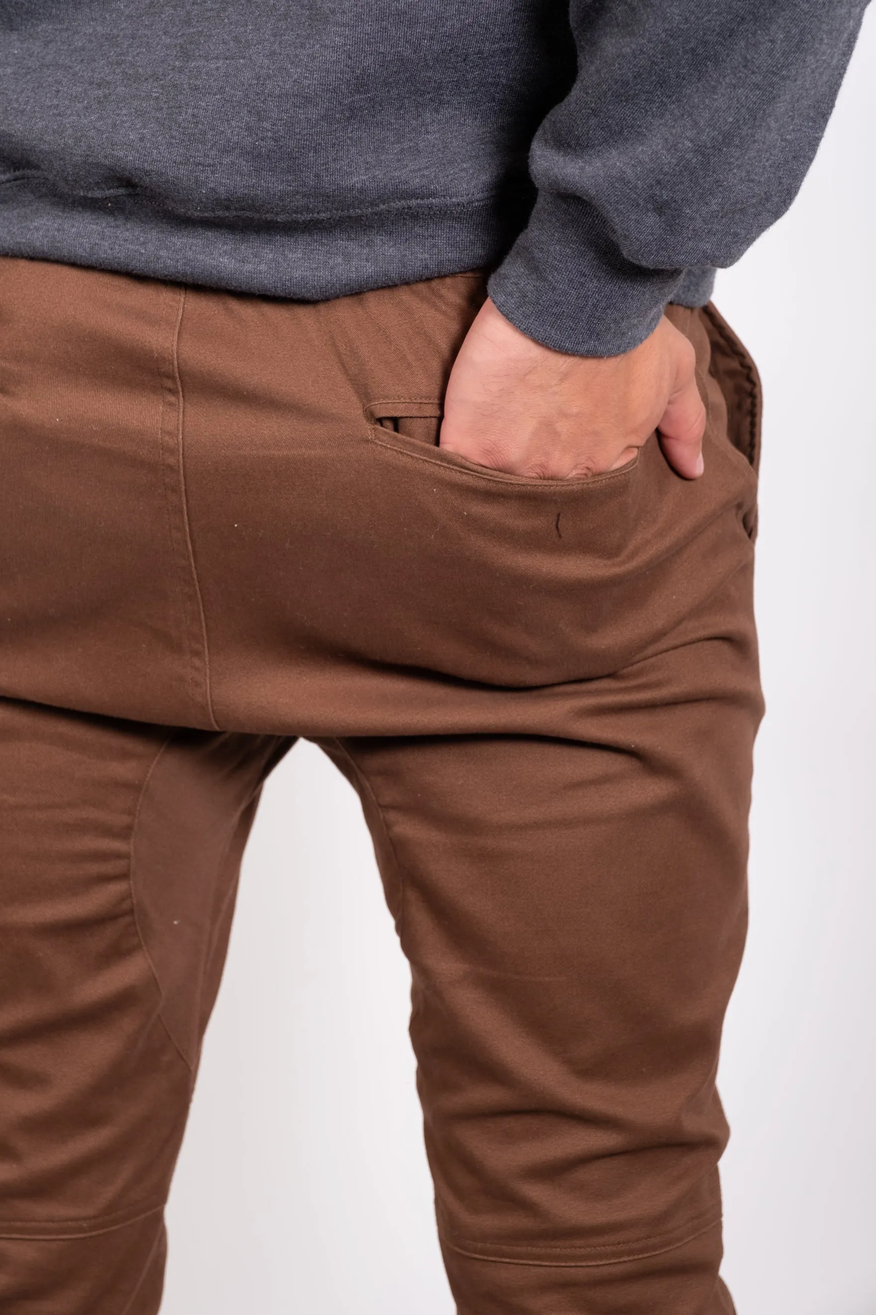 Side Pocket Zip Twill Jogger 2.0
