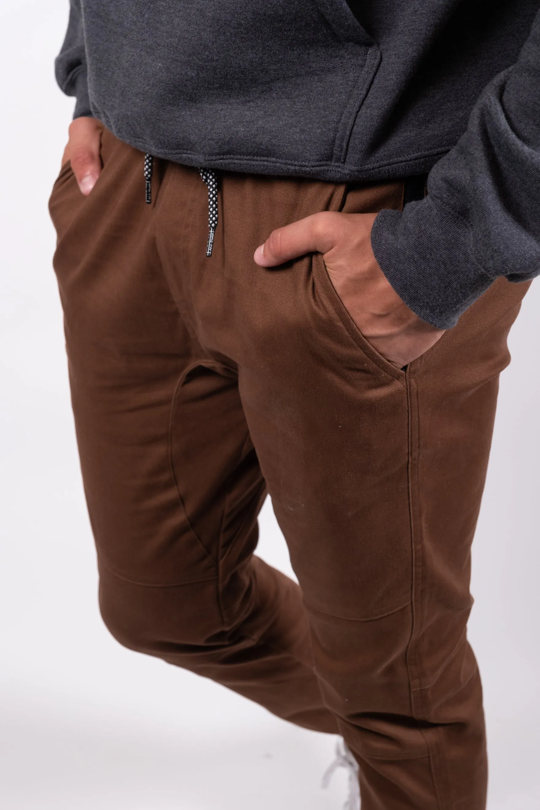 Side Pocket Zip Twill Jogger 2.0