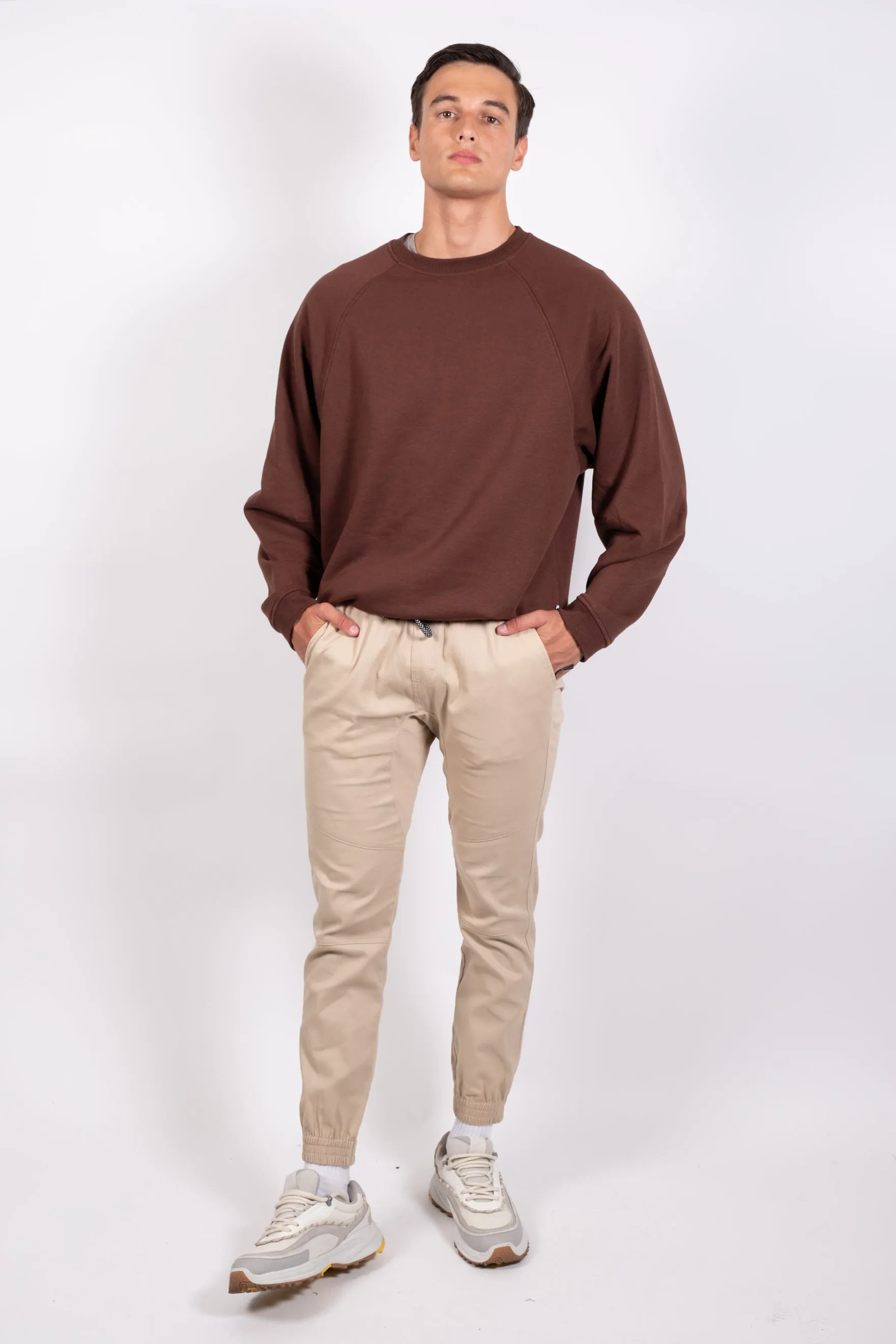 Side Pocket Zip Twill Jogger 2.0