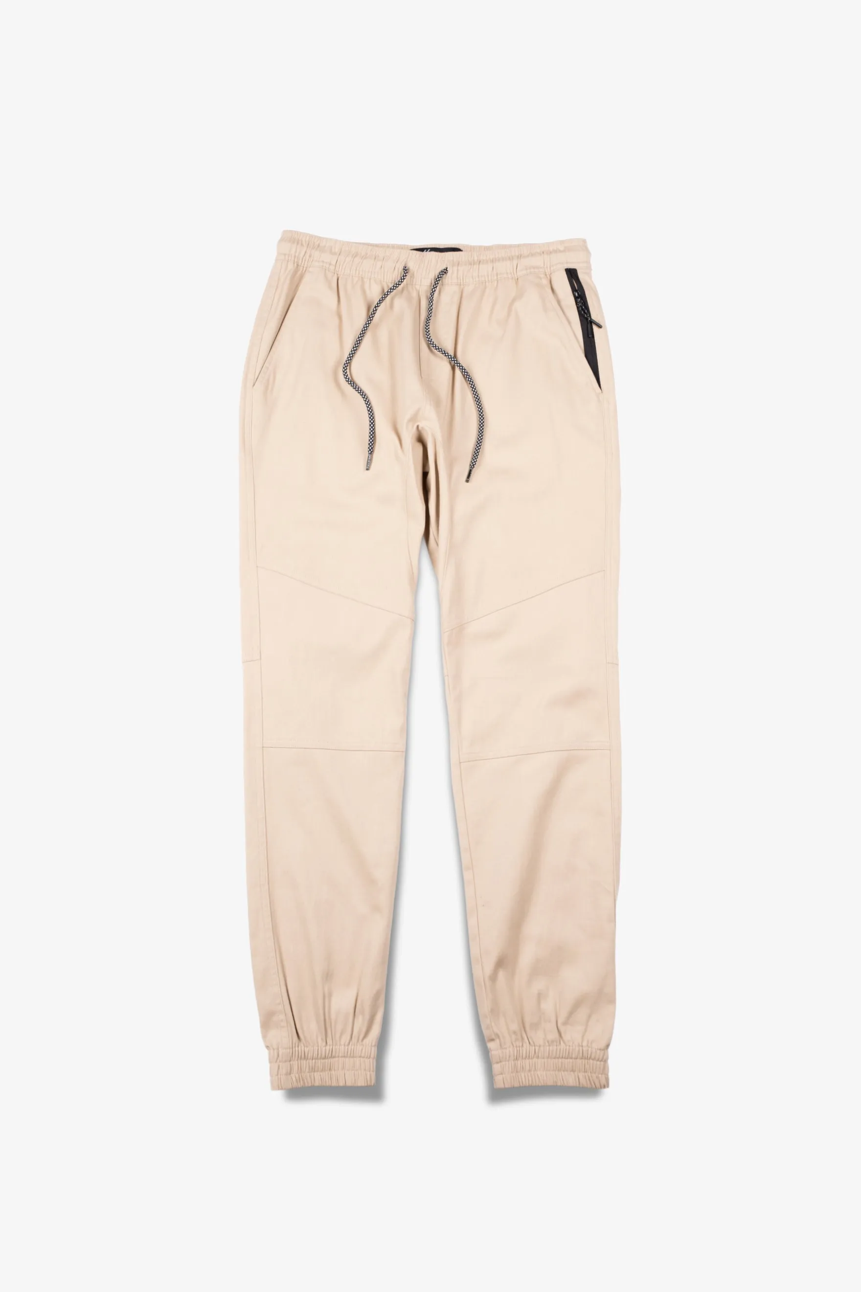 Side Pocket Zip Twill Jogger 2.0
