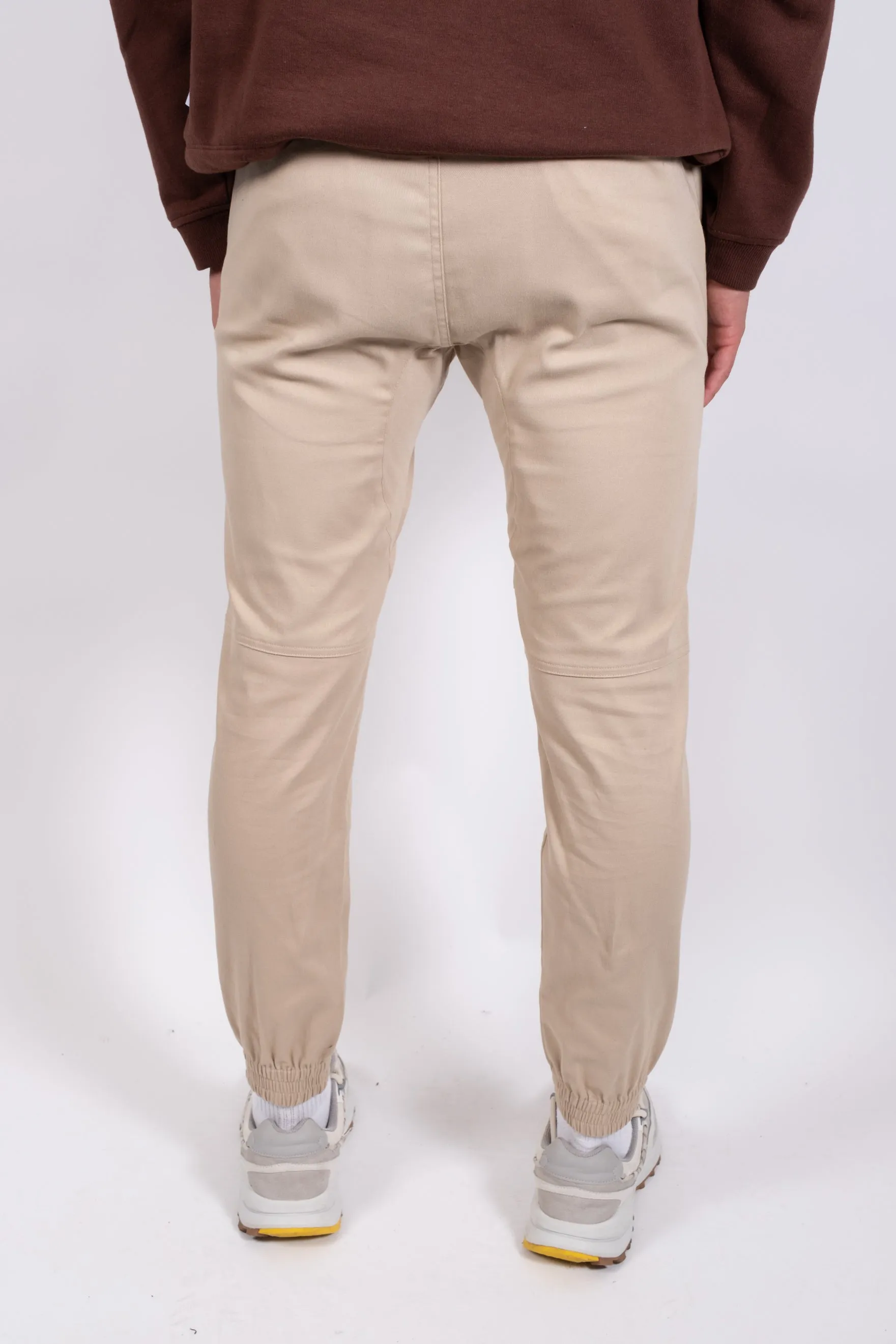 Side Pocket Zip Twill Jogger 2.0
