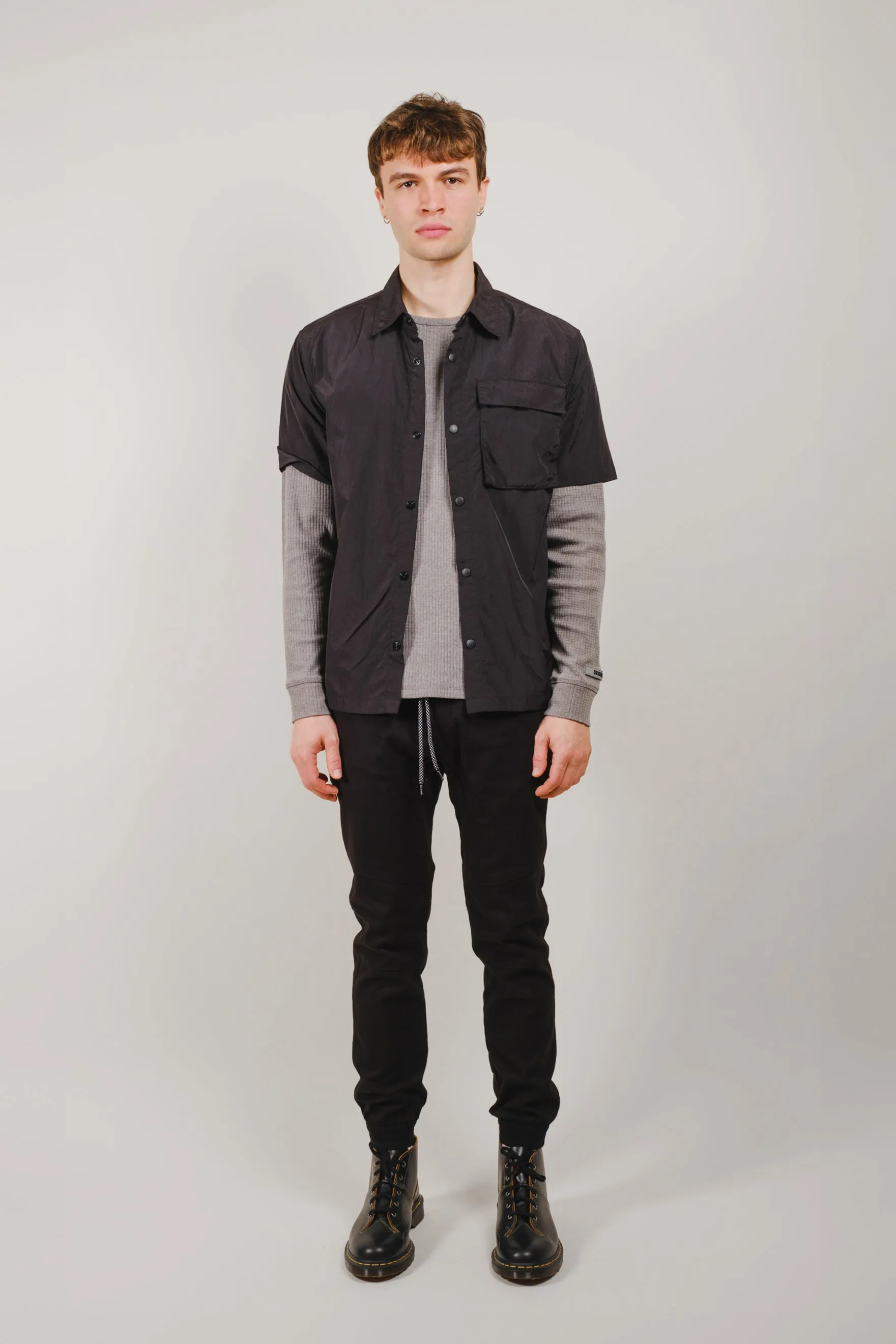 Side Pocket Zip Twill Jogger 2.0