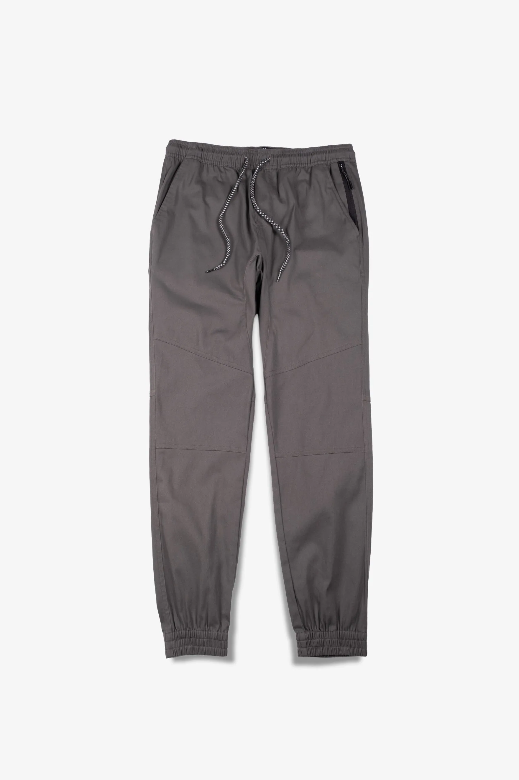 Side Pocket Zip Twill Jogger 2.0