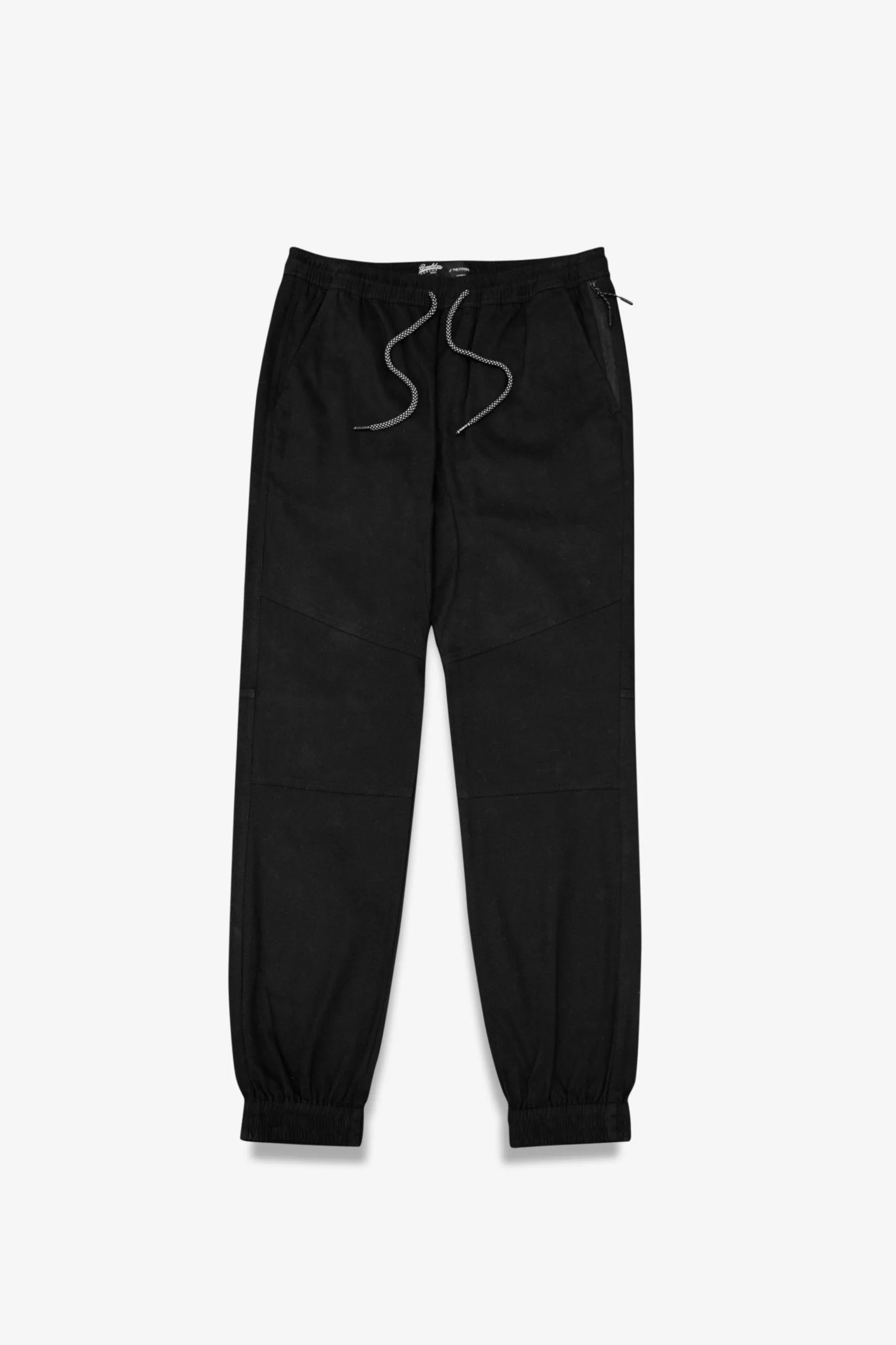 Side Pocket Zip Twill Jogger 2.0