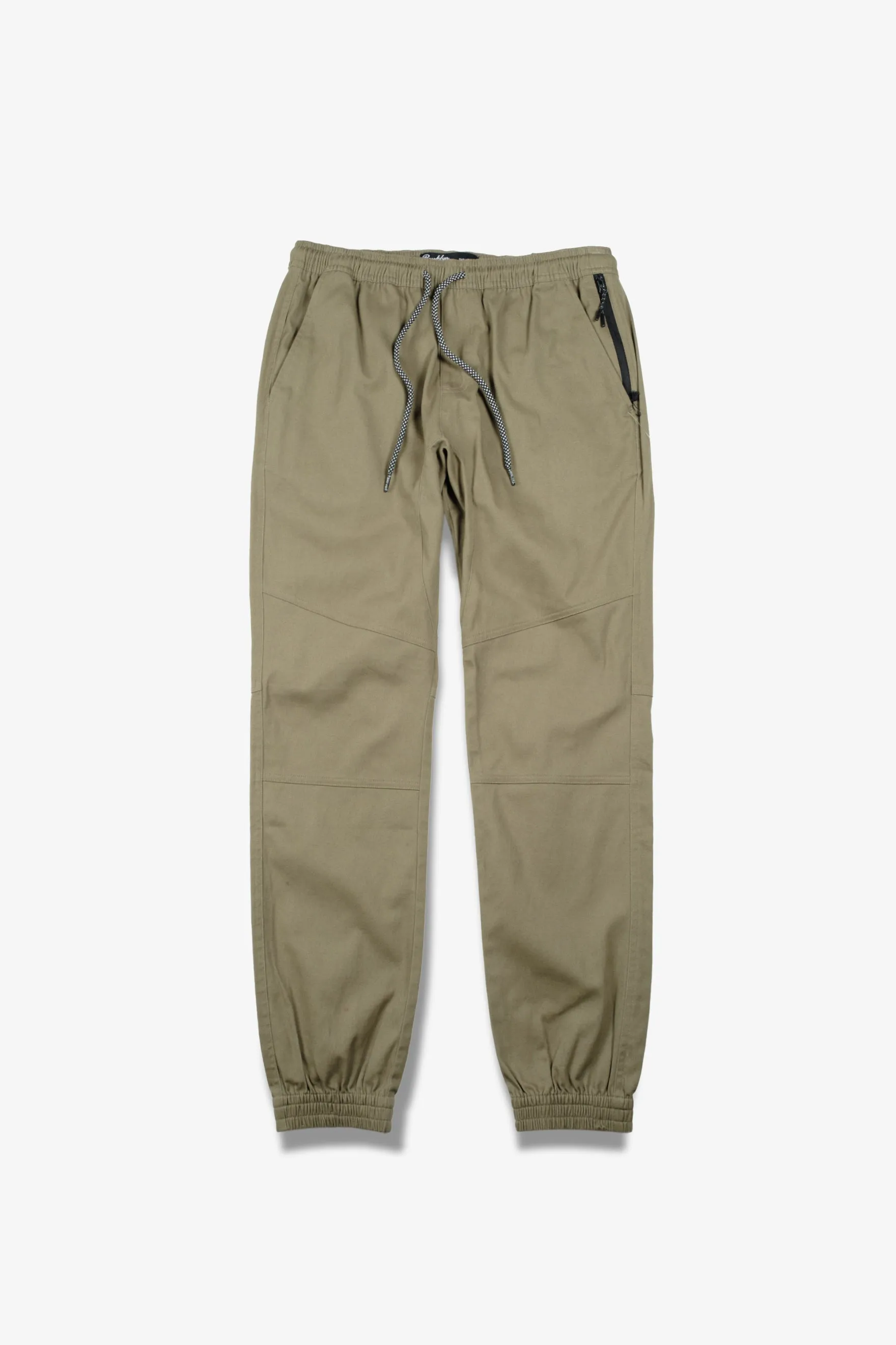 Side Pocket Zip Twill Jogger 2.0