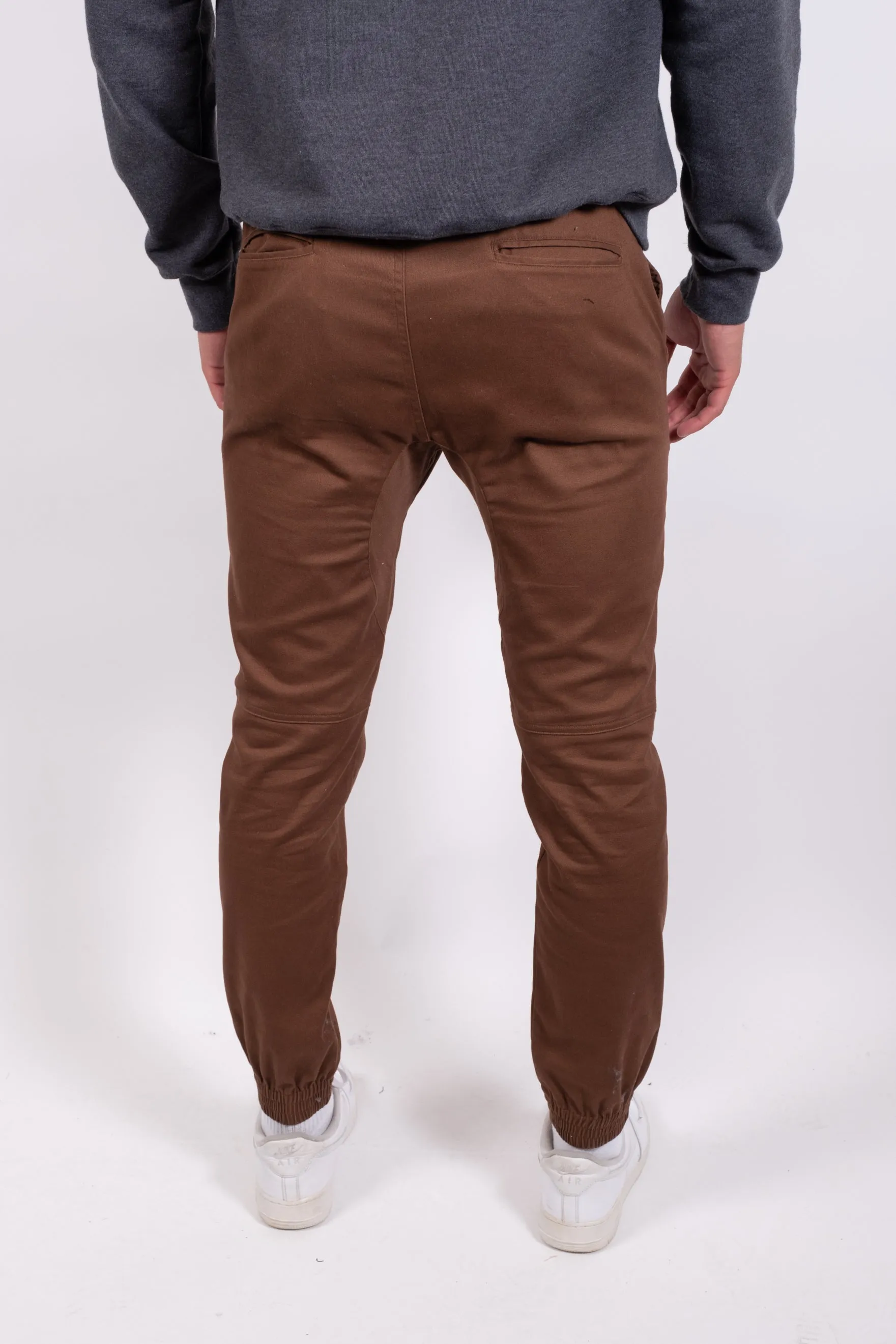 Side Pocket Zip Twill Jogger 2.0