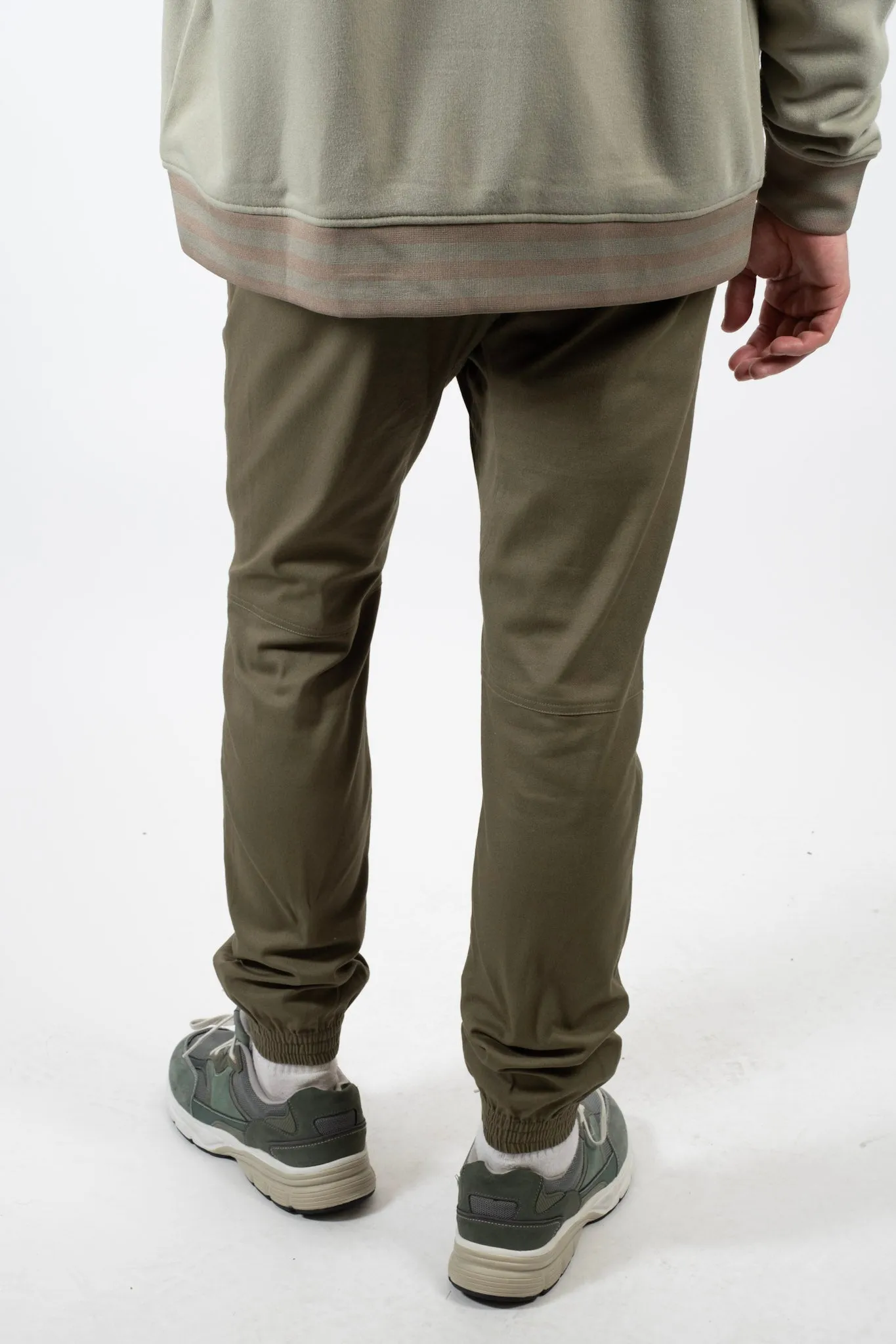 Side Pocket Zip Twill Jogger 2.0
