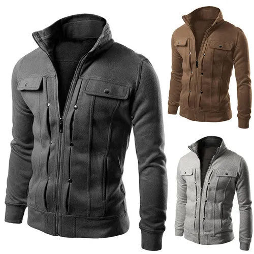Slim Fit Military Jacket