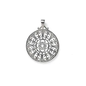 Southern Gates Sterling Silver Art Deco Frances Pendant (95122)