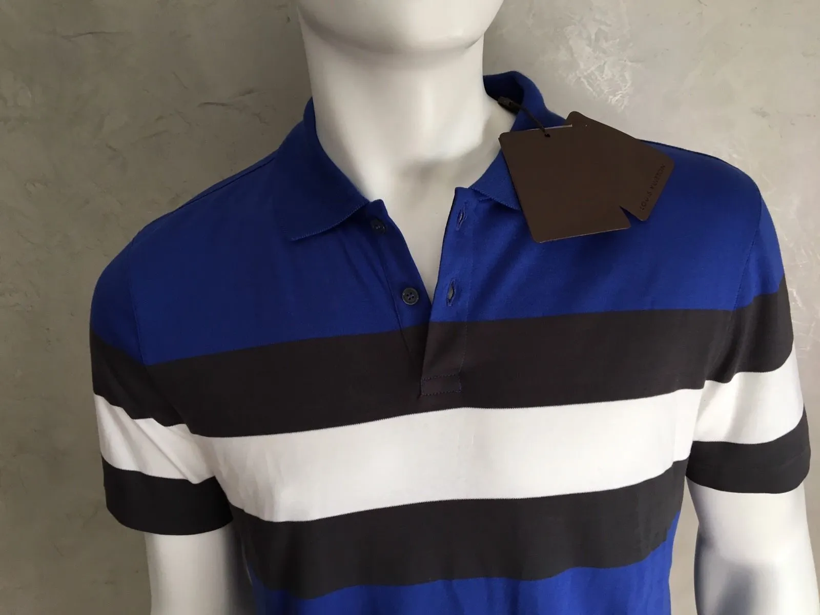 Striped Jacquard Polo