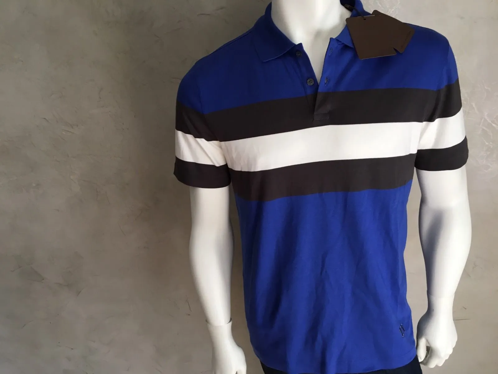 Striped Jacquard Polo