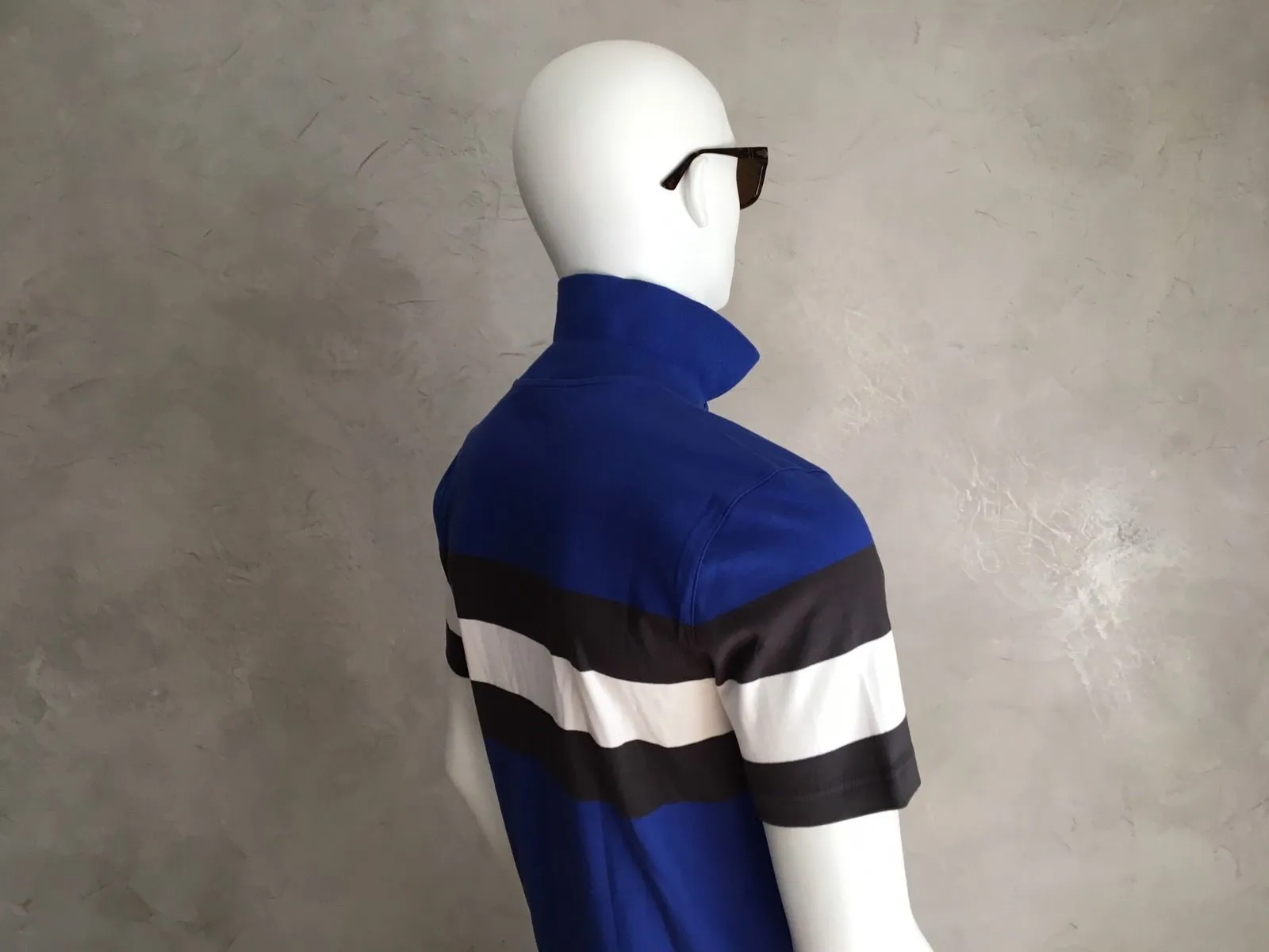 Striped Jacquard Polo