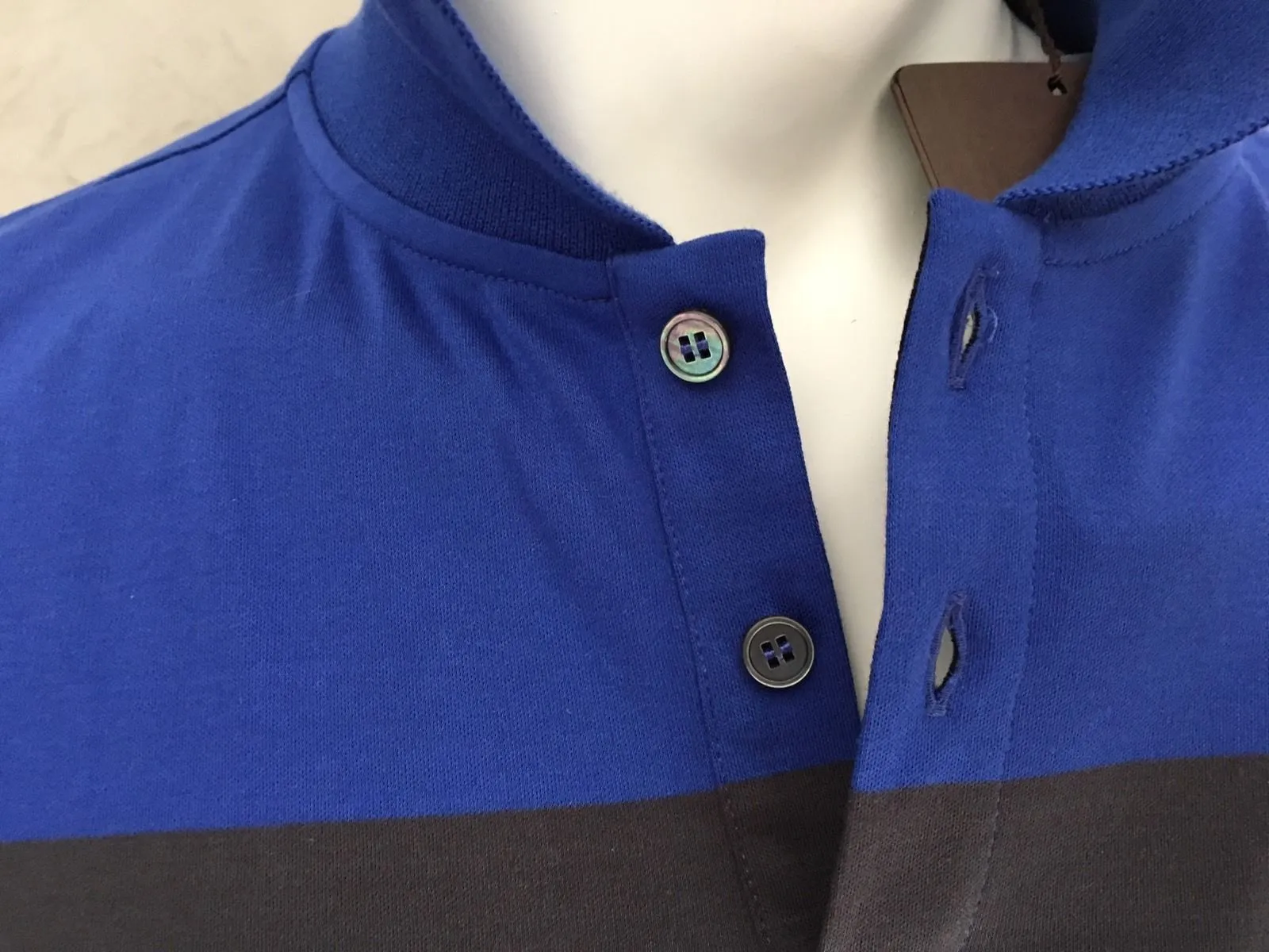 Striped Jacquard Polo