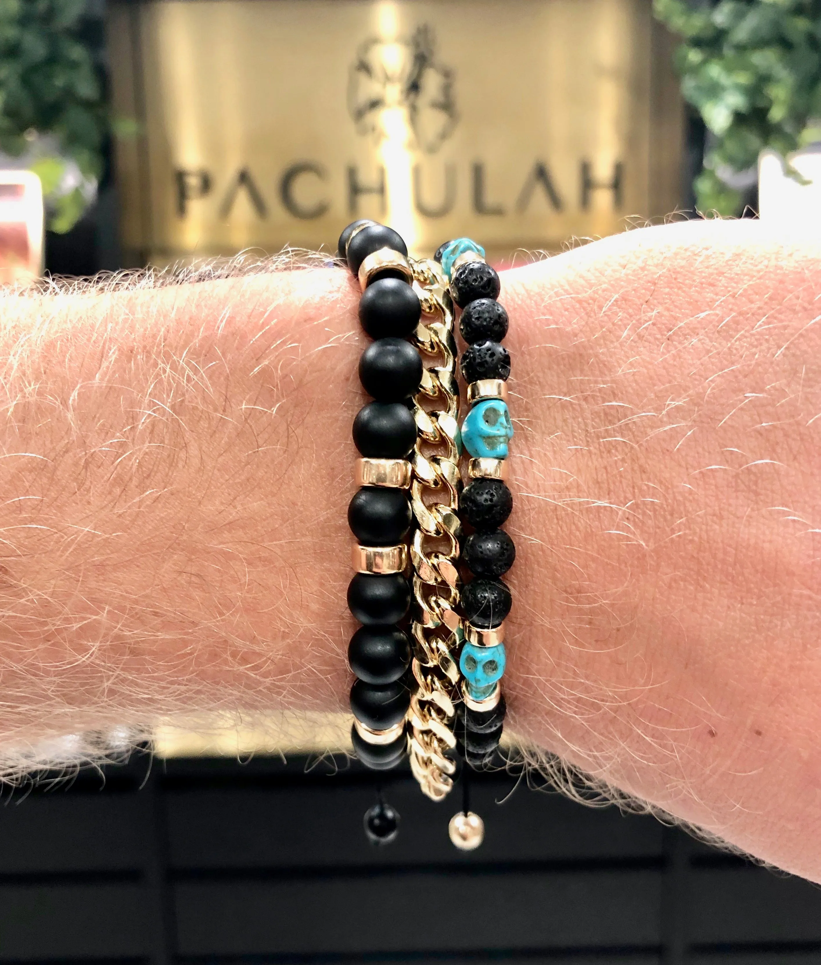 The King’s Bracelet • Matte Black Onyx