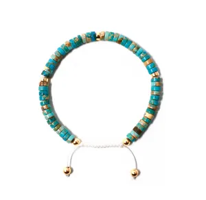 The Moana Bracelet • Sea Sediment Jasper