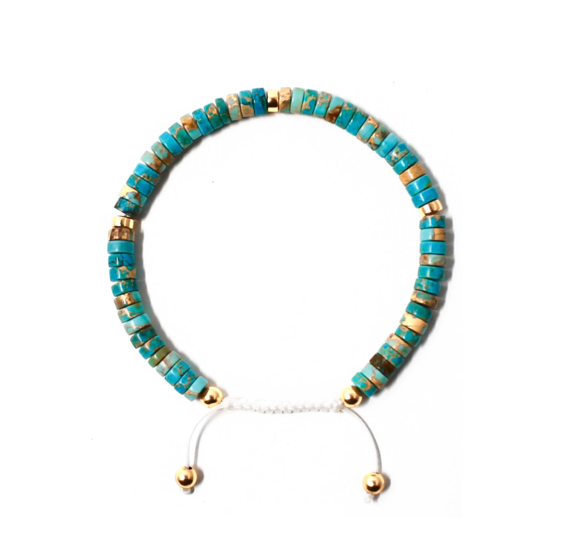 The Moana Bracelet • Sea Sediment Jasper