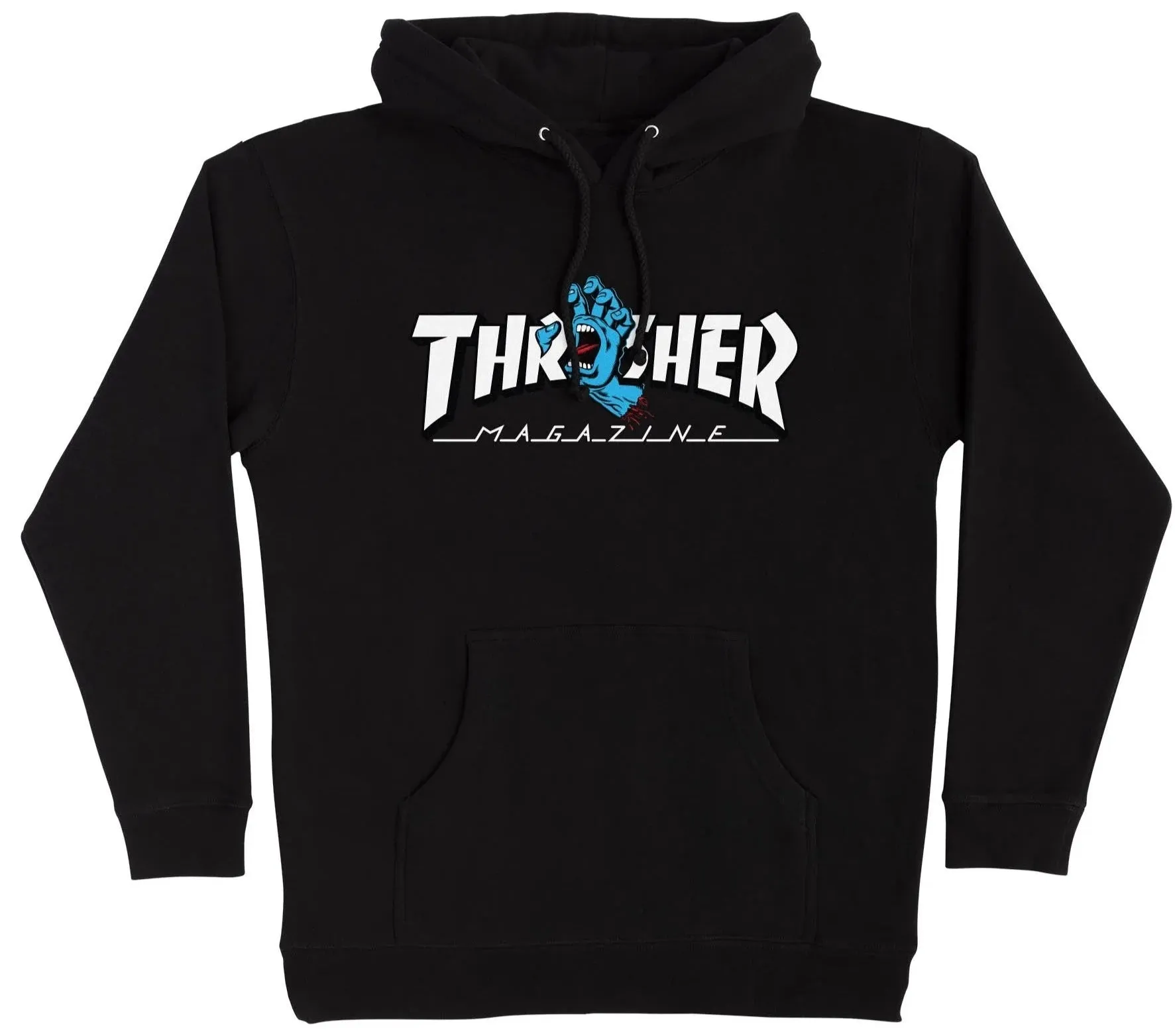 Thrasher x Santa Cruz Screaming Logo Hoodie