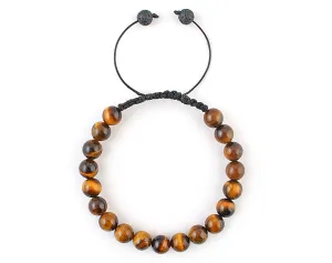 Tiger eye macrame bracelet