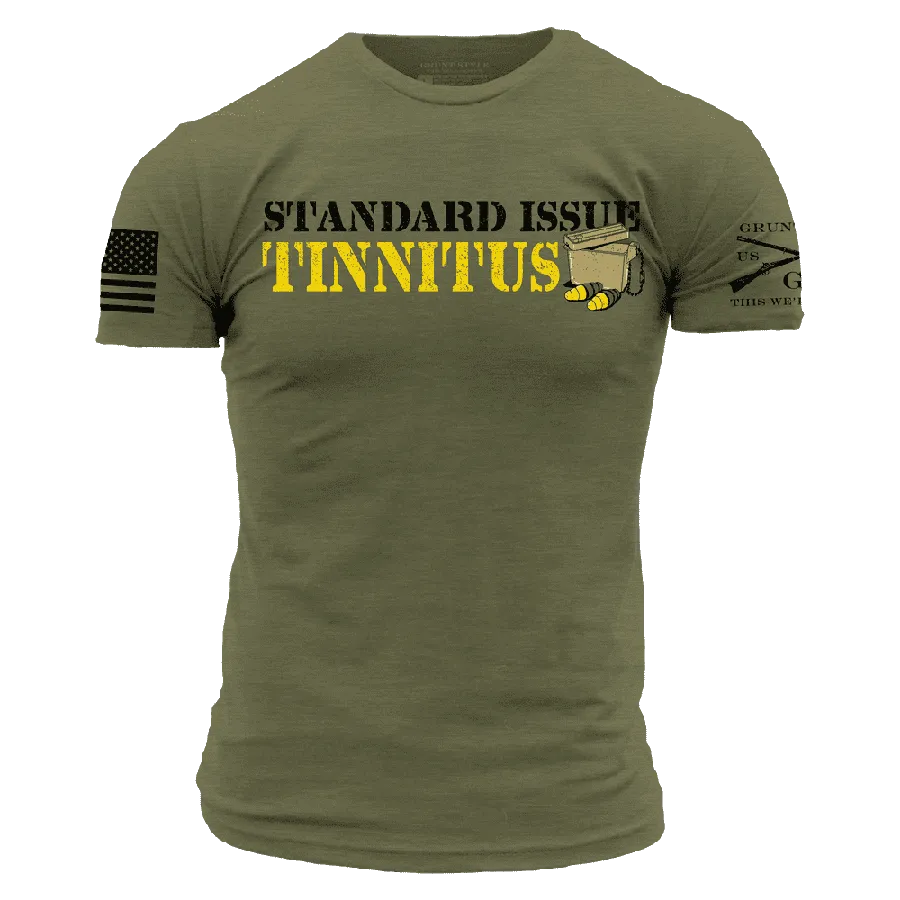 Tinnitus T-Shirt - Military Green