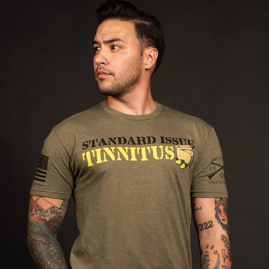 Tinnitus T-Shirt - Military Green