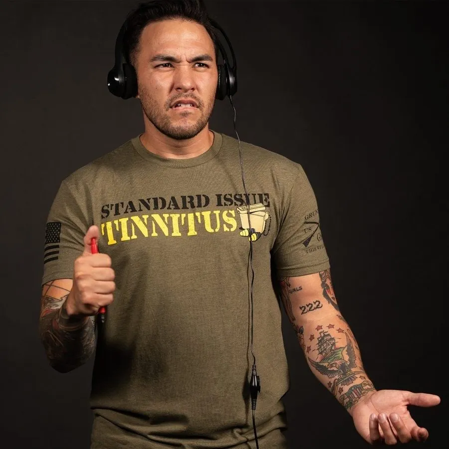 Tinnitus T-Shirt - Military Green