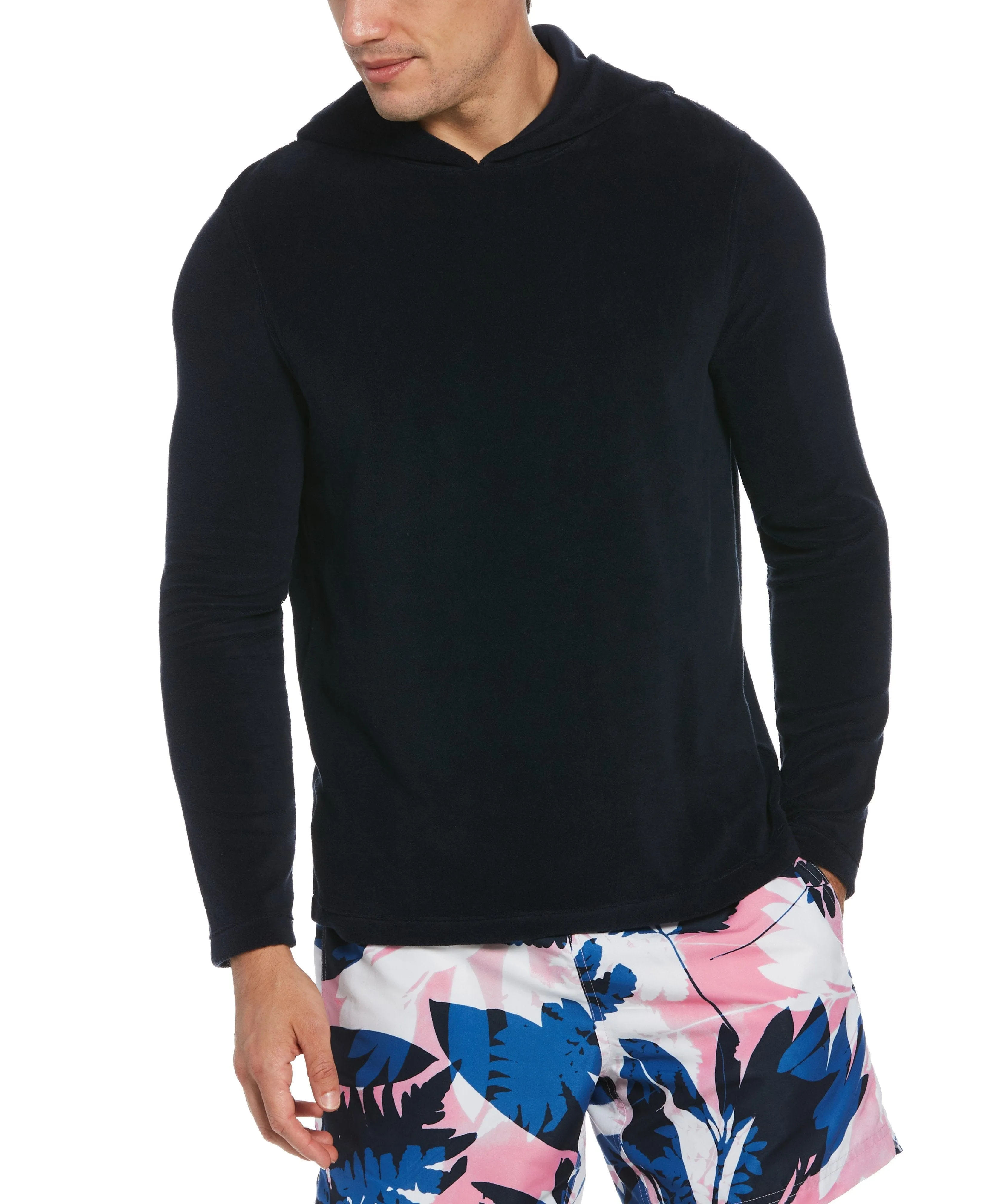 Towel Hooded Pullover Sweater