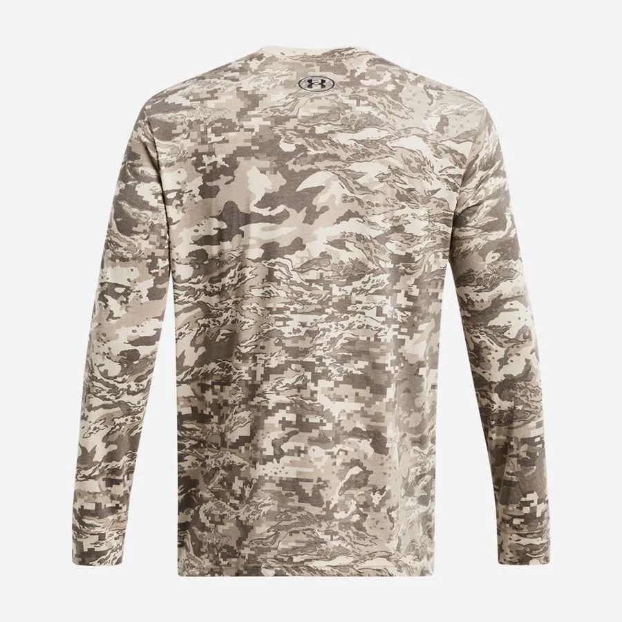 Under Armour Men's UA ABC Camo Long Sleeve Brown