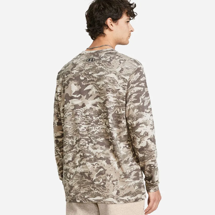 Under Armour Men's UA ABC Camo Long Sleeve Brown