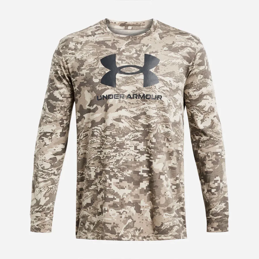 Under Armour Men's UA ABC Camo Long Sleeve Brown