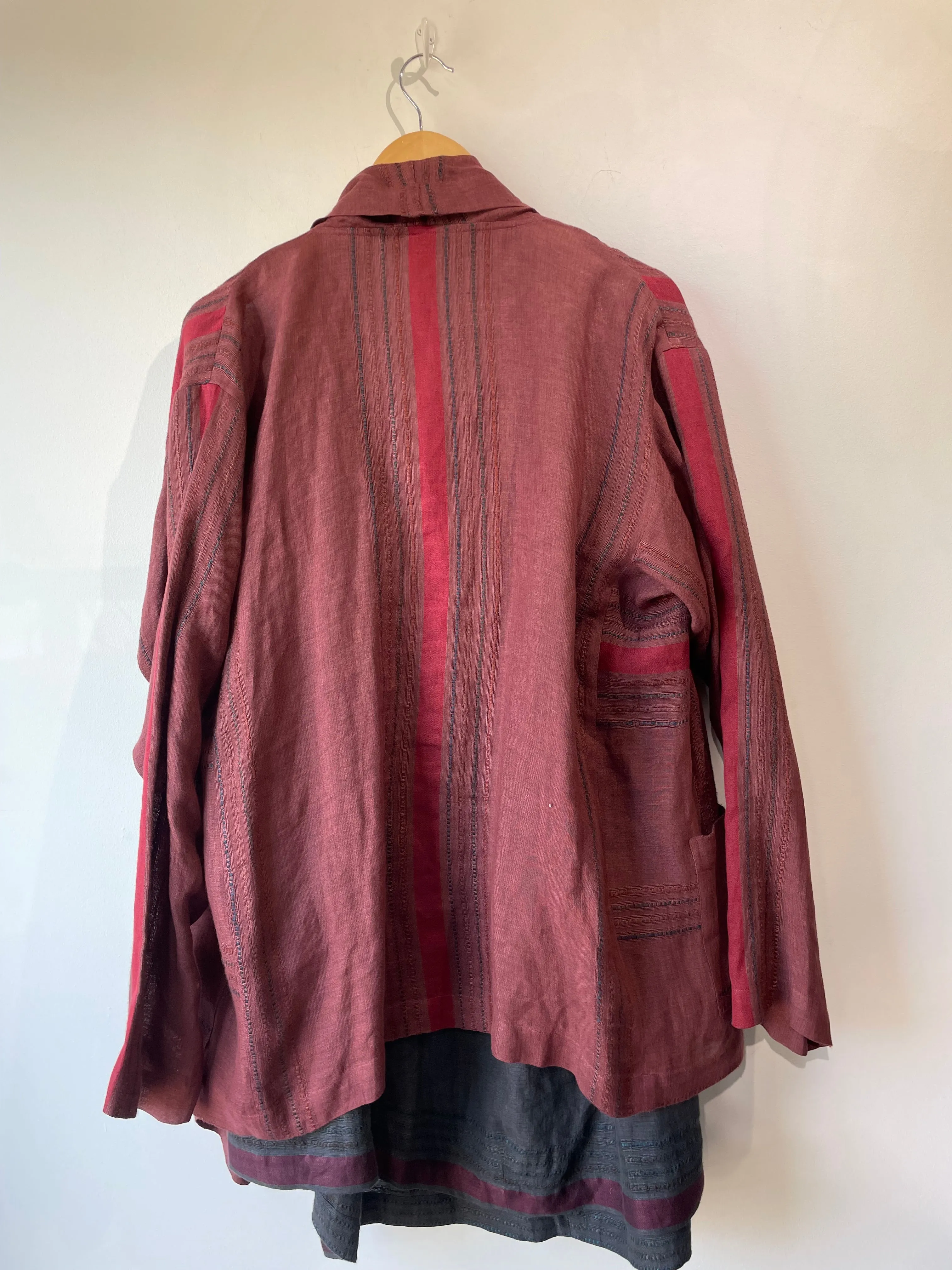 Vintage Shirin Guild Matching Linen Set