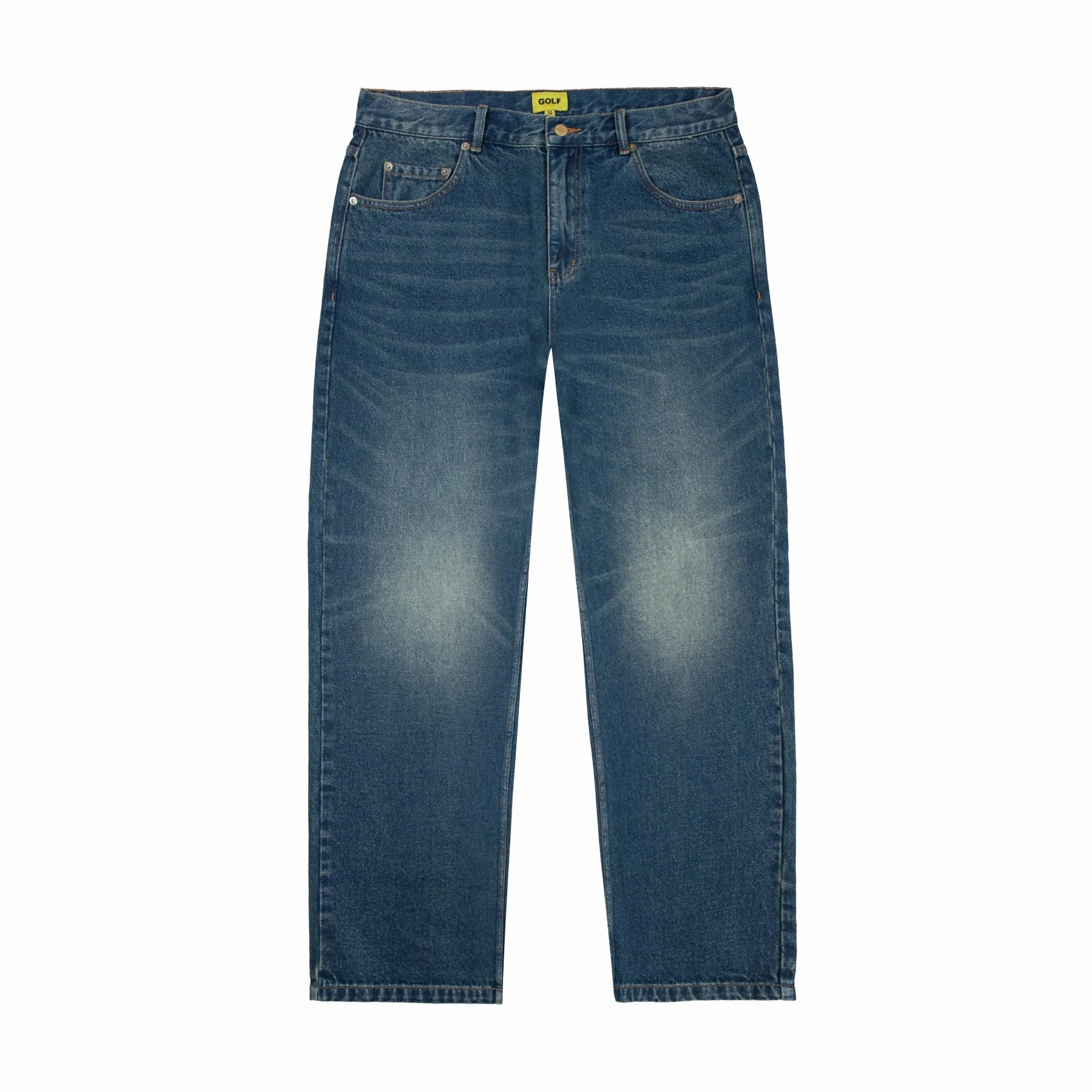 WHISKER DENIM PANT by GOLF WANG