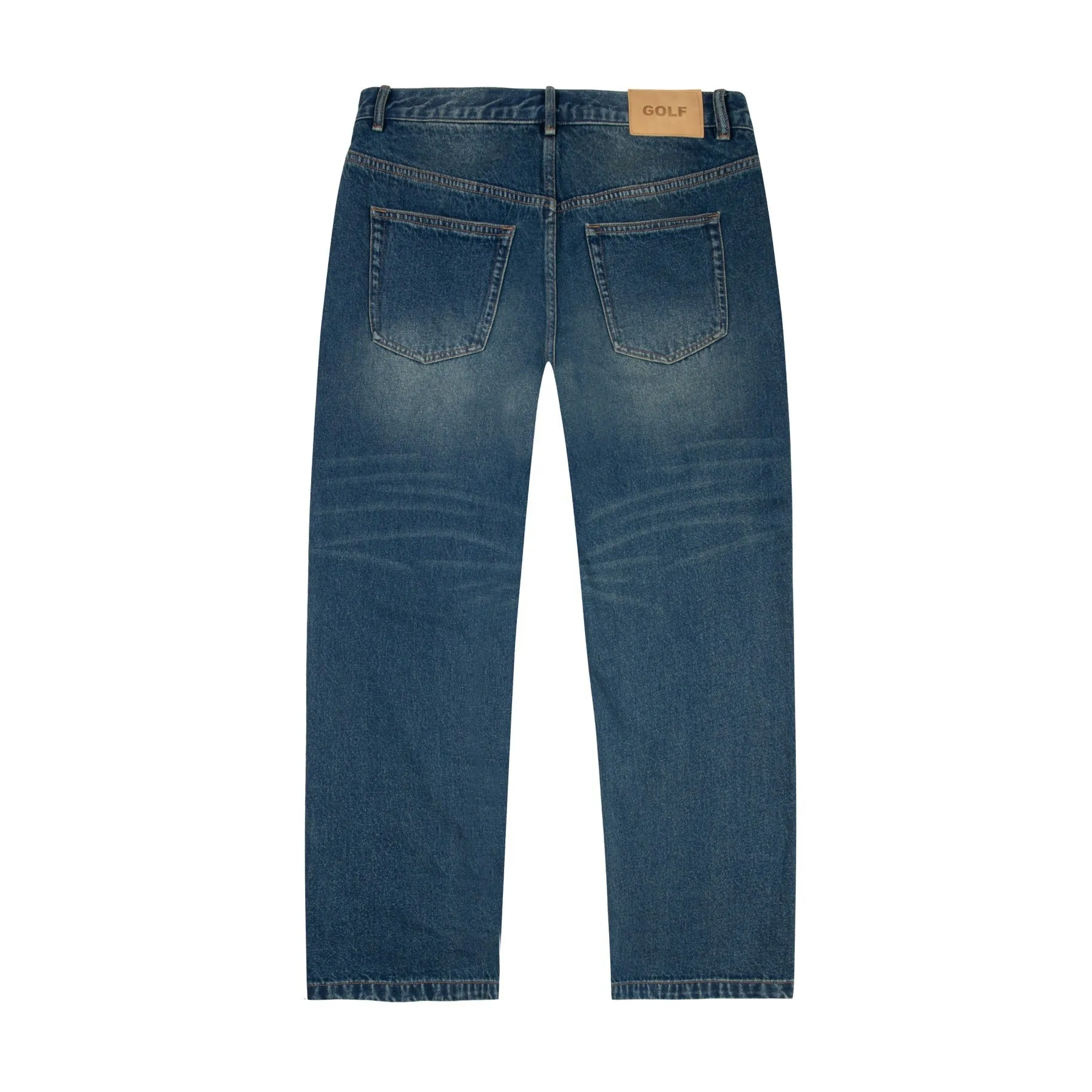 WHISKER DENIM PANT by GOLF WANG