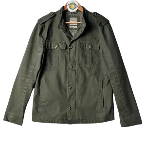 Zara Man Deep Green Utility Jacket