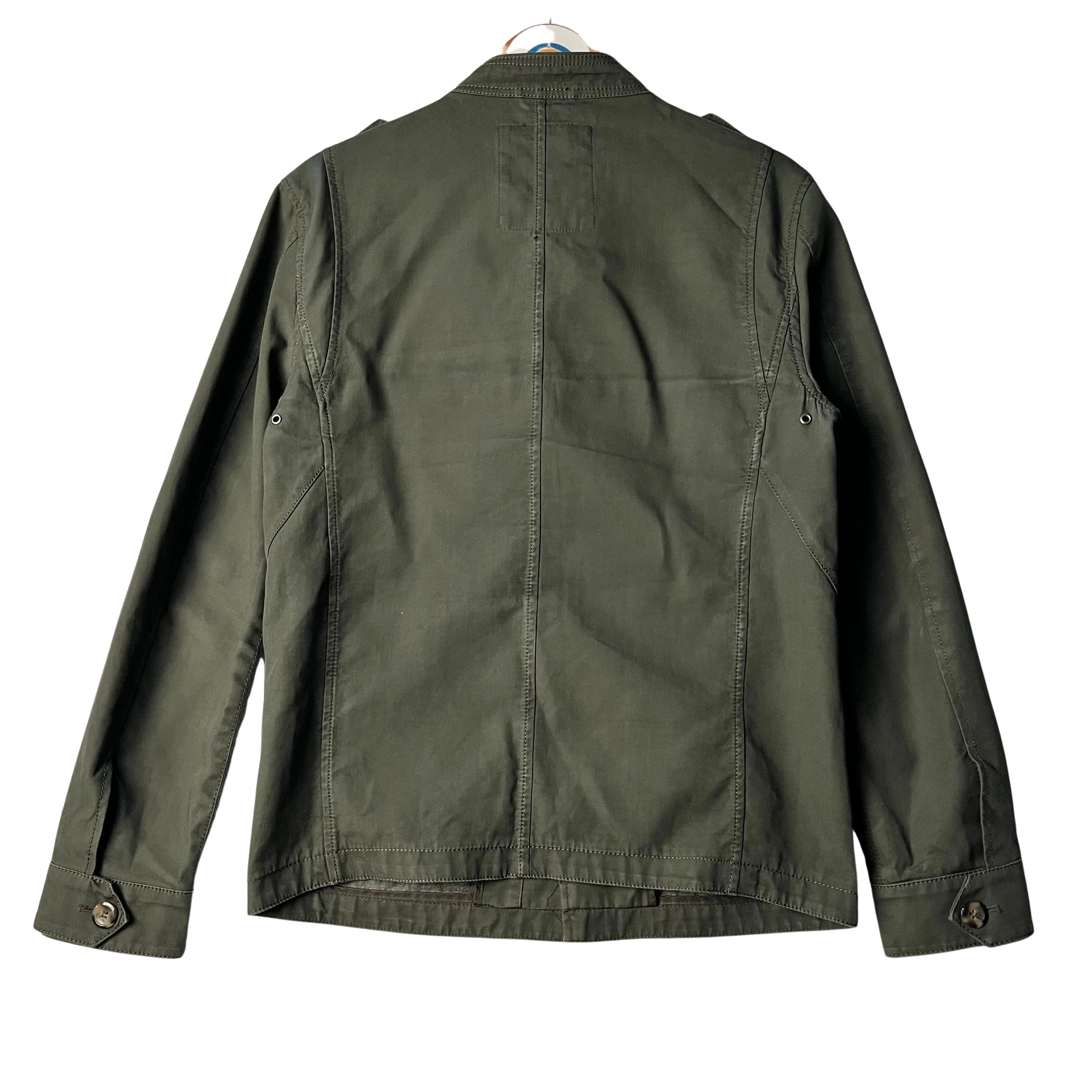 Zara Man Deep Green Utility Jacket