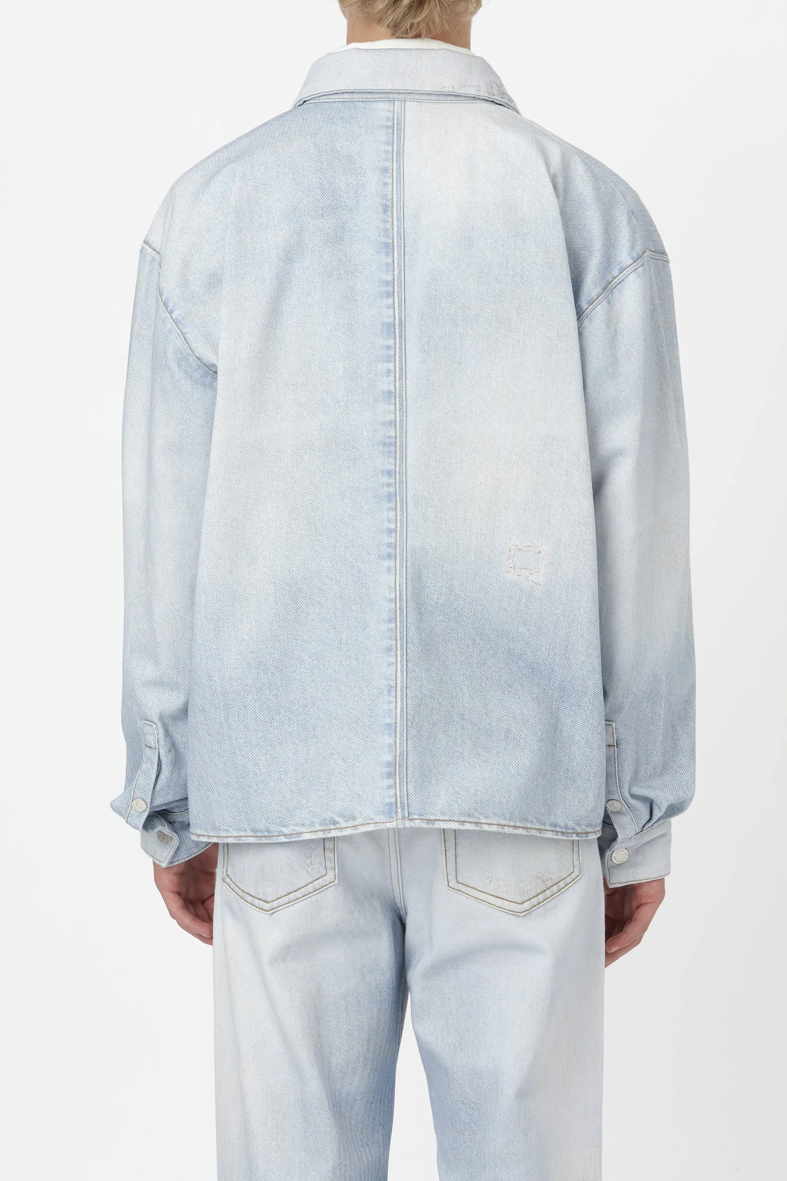Zayne Printed Blue - Blue Digital Rinse